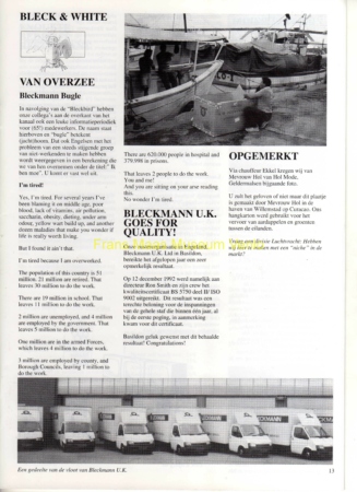 Bleckmann - Bleckbird Nr.9 April 1992 13-20