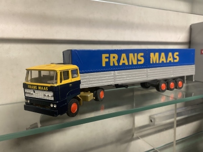 Frans Maas - Model Frans Maas Pre-druk smalle trailer tekst als proefversie, 5 modellen van gemaakt